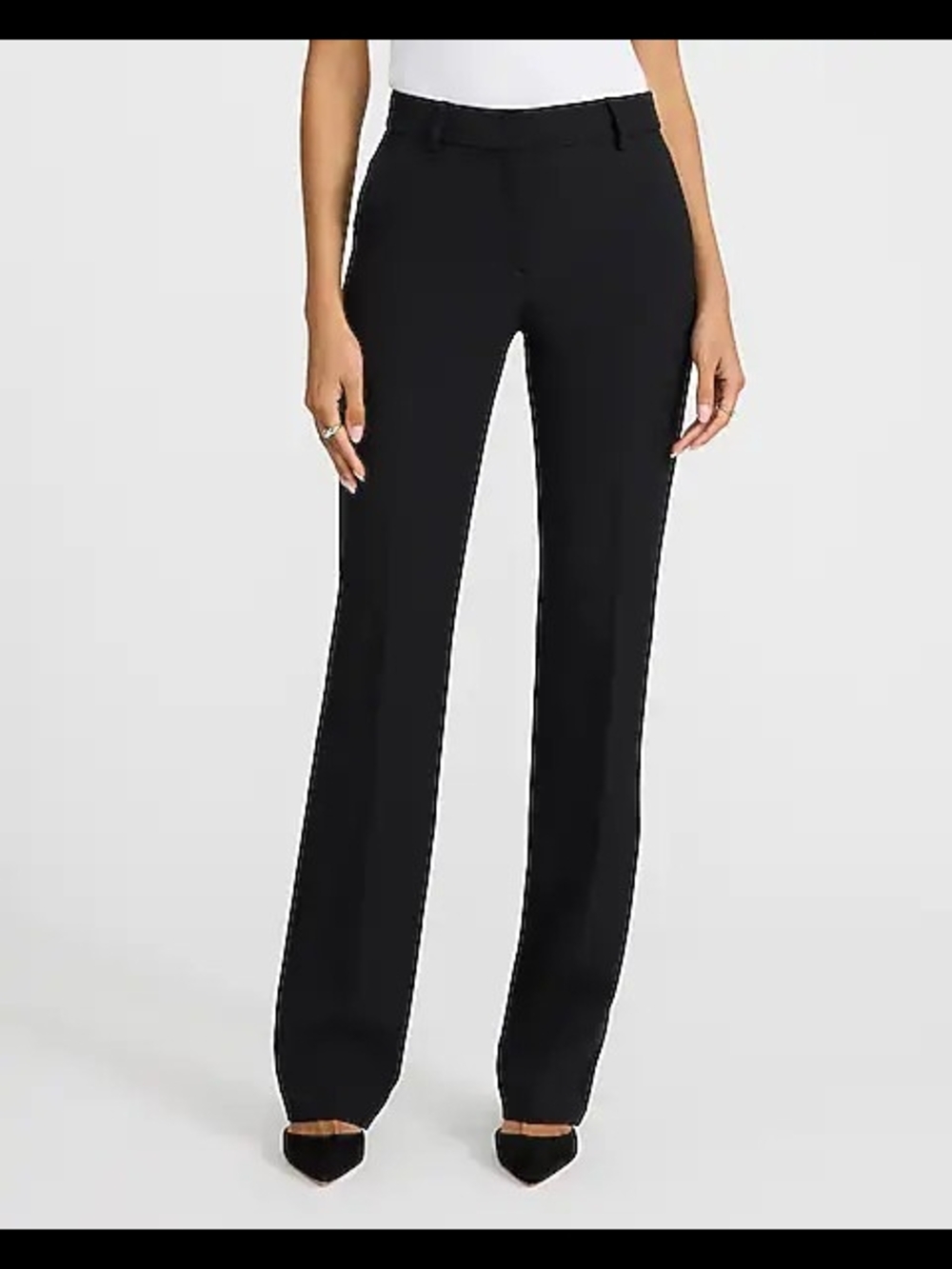 Editor Studio Stretch Twill Mid Rise Bootcut Pant